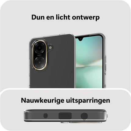 FlexLite Case - Xiaomi Redmi A5 - Soft TPU Back Cover - Clear