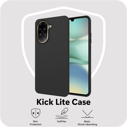 FlexLite Case - Xiaomi Redmi A5 - Soft TPU Back Cover - Black