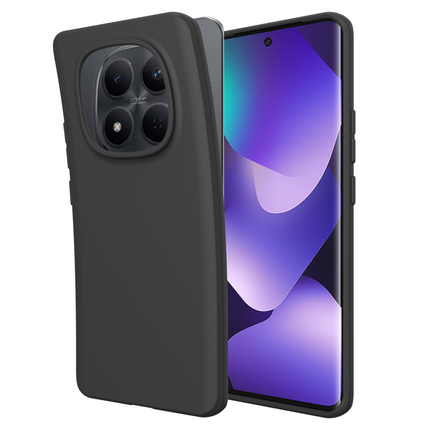 FlexLite Case - Xiaomi Redmi Note 15 (4G/5G) - Soft TPU Back Cover - Black