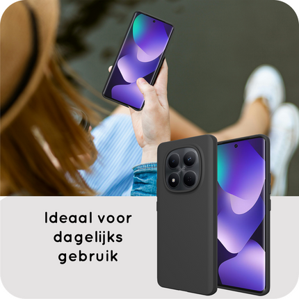 FlexLite Case - Xiaomi Redmi Note 15 (4G/5G) - Soft TPU Back Cover - Black