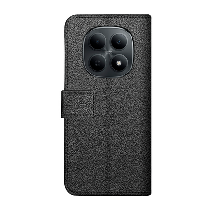 Classic Wallet Case - Xiaomi Redmi Note 15 Pro+ (5G) - PU leather Book Case - Black