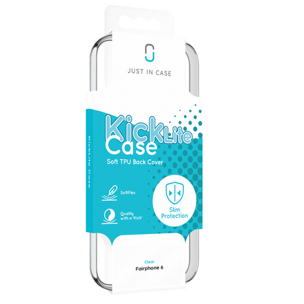 Lanyard Case - Fairphone 6 - Soft TPU Protective Cover with Necklace - Clear