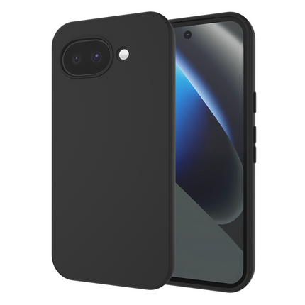 Lanyard Case - Google Pixel 10a - Soft TPU Protective Cover with Necklace - Black