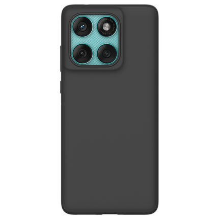 Lanyard Case - Motorola Edge 60 Fusion / Edge 60 / 60s - Soft TPU Protective Cover with Necklace - Black
