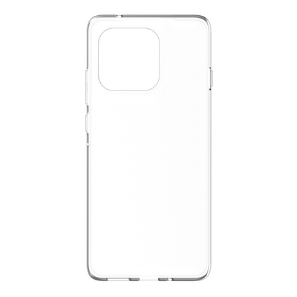 Lanyard Case - Motorola Edge 60 Pro - Soft TPU Protective Cover with Necklace - Clear
