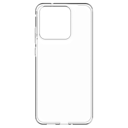 Lanyard Case - Motorola Edge 70 Fusion - Soft TPU Protective Cover with Necklace - Clear