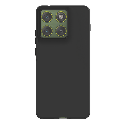 Lanyard Case - Motorola Edge 70 - Soft TPU Protective Cover with Necklace - Black