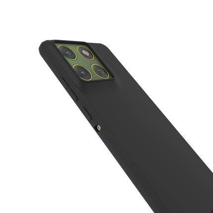 Lanyard Case - Motorola Edge 70 - Soft TPU Protective Cover with Necklace - Black