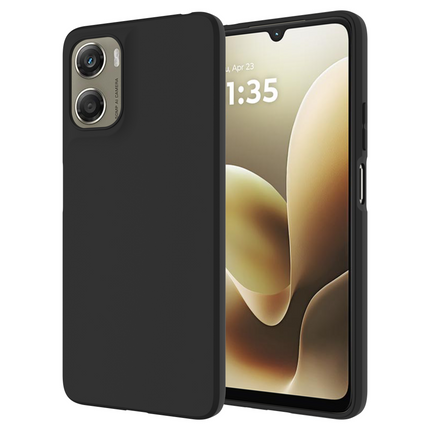 Lanyard Case - Motorola Moto G06 / G06 Power - Soft TPU Protective Cover with Necklace - Black