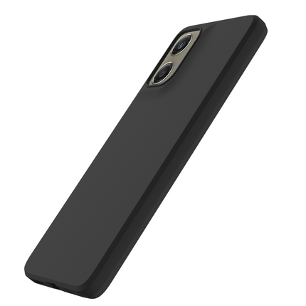 Lanyard Case - Motorola Moto G06 / G06 Power - Soft TPU Protective Cover with Necklace - Black