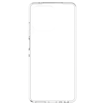 Lanyard Case - Motorola Moto G56 - Soft TPU Protective Cover with Necklace - Clear