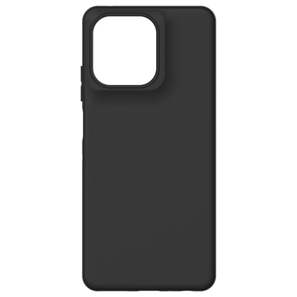 Lanyard Case - Motorola Moto G56 - Soft TPU Protective Cover with Necklace - Black