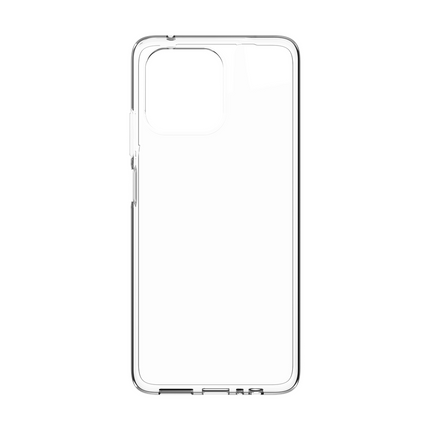 Lanyard Case - Motorola Moto G57 / G57 Power / G67 Power - Soft TPU Protective Cover with Necklace - Clear