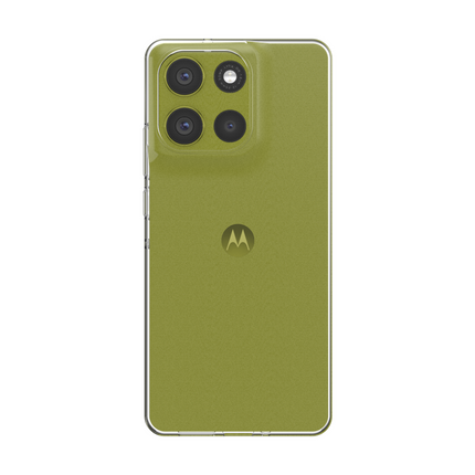 Lanyard Case - Motorola Moto G86 - Soft TPU Protective Cover with Necklace - Clear