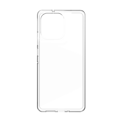 Lanyard Case - Motorola Moto G86 - Soft TPU Protective Cover with Necklace - Clear