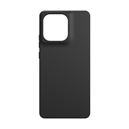 Lanyard Case - Motorola Moto G86 - Soft TPU Protective Cover with Necklace - Black