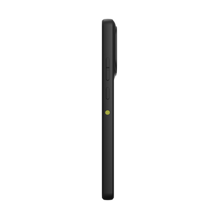Lanyard Case - Motorola Moto G86 - Soft TPU Protective Cover with Necklace - Black