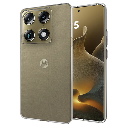 Lanyard Case - Motorola Signature - Soft TPU Protective Cover with Necklace - Clear