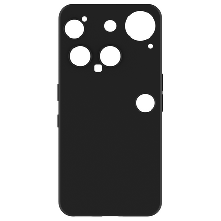 Lanyard Case - Nothing Phone (3) - Soft TPU Protective Cover with Necklace - Black