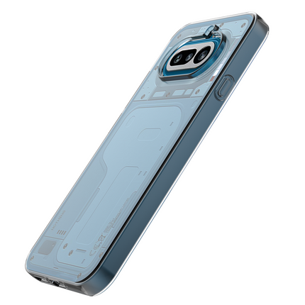 Lanyard Case - Nothing Phone (4a) - Soft TPU Protective Cover with Necklace - Clear