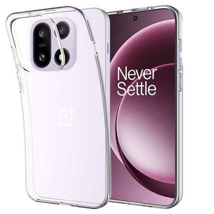 Lanyard Case - OnePlus 15 - Soft TPU Protective Cover with Necklace - Clear