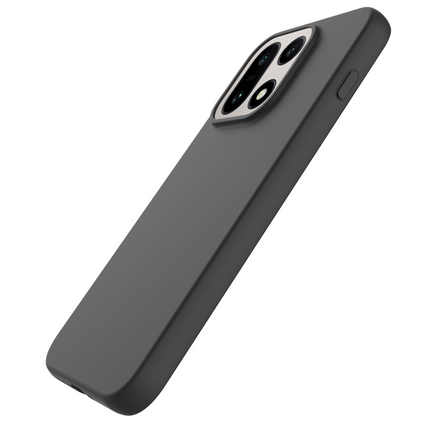 Lanyard Case - OnePlus 15 - Soft TPU Protective Cover with Necklace - Black