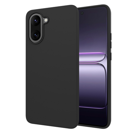 Lanyard Case - OnePlus Nord CE5 - Soft TPU Protective Cover with Necklace - Black