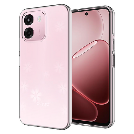 Lanyard Case - Oppo A6 (4G/5G) / A6s (4G/5G) - Soft TPU Protective Cover with Necklace - Clear