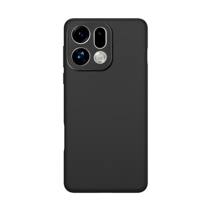 Lanyard Case - Oppo Find X9 - Soft TPU Protective Cover with Necklace - Black