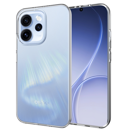 Lanyard Case - Oppo Reno15 F - Soft TPU Protective Cover with Necklace - Clear