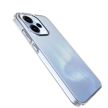 Lanyard Case - Oppo Reno15 F - Soft TPU Protective Cover with Necklace - Clear