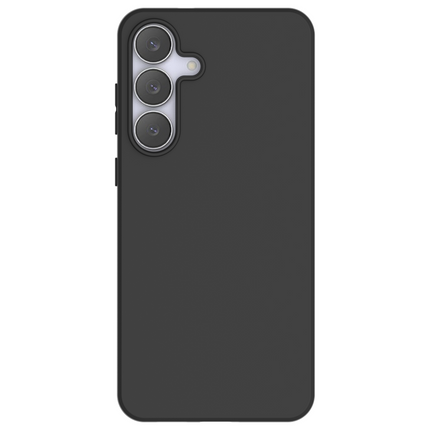 Lanyard Case - Samsung Galaxy S25 FE - Soft TPU Protective Cover with Necklace - Black