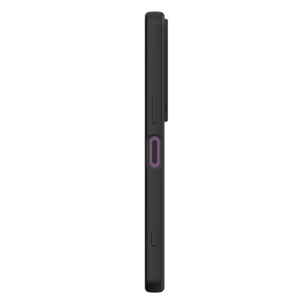 Lanyard Case - Sony Xperia 1 VII - Soft TPU Protective Cover with Necklace - Black