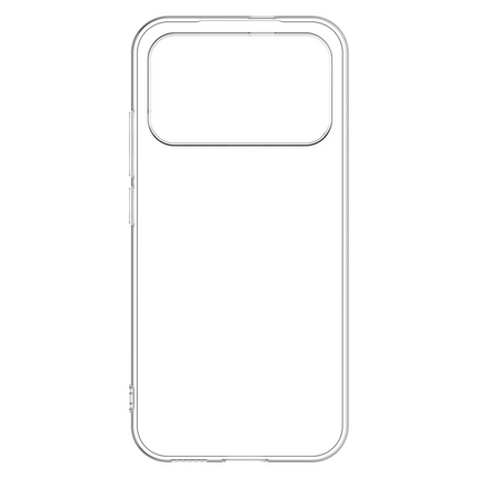 Lanyard Case - Xiaomi Poco F8 Pro - Soft TPU Protective Cover with Necklace - Clear