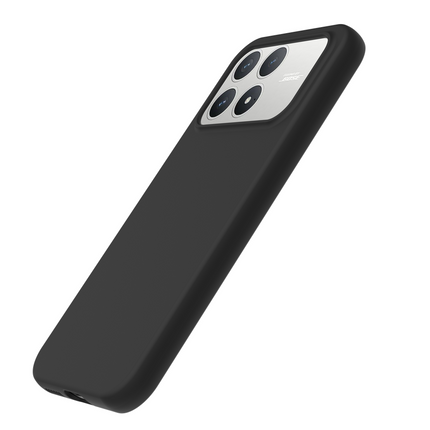 Lanyard Case - Xiaomi Poco F8 Pro - Soft TPU Protective Cover with Necklace - Black