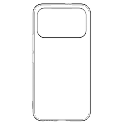 Lanyard Case - Xiaomi Poco F8 Ultra - Soft TPU Protective Cover with Necklace - Clear