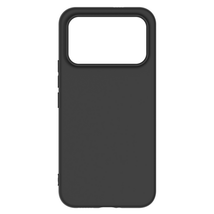 Lanyard Case - Xiaomi Poco F8 Ultra - Soft TPU Protective Cover with Necklace - Black