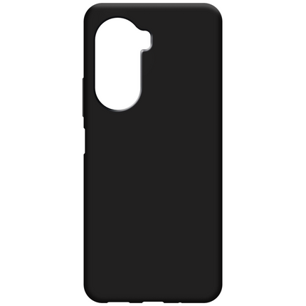Lanyard Case - Xiaomi Poco M7 4G - Soft TPU Protective Cover with Necklace - Black
