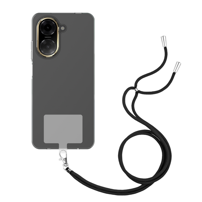 Lanyard Case - Xiaomi Redmi A5 - Soft TPU Protective Cover with Necklace - Clear