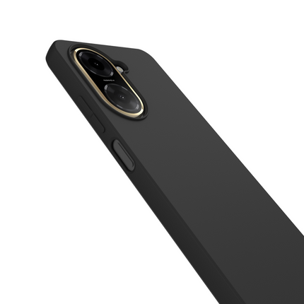 Lanyard Case - Xiaomi Redmi A5 - Soft TPU Protective Cover with Necklace - Black