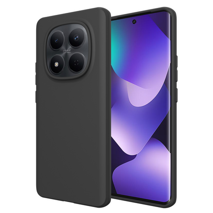 Lanyard Case - Xiaomi Redmi Note 15 (4G/5G) - Soft TPU Protective Cover with Necklace - Black