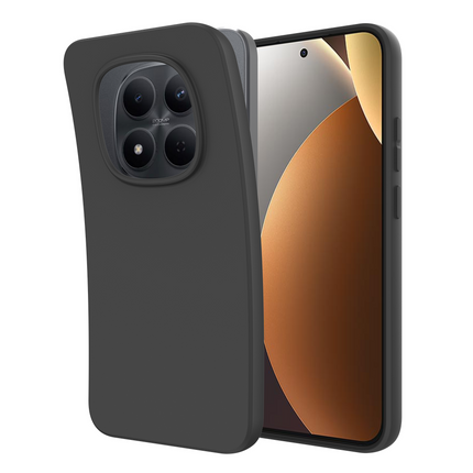 Lanyard Case - Xiaomi Redmi Note 15 Pro (5G) - Soft TPU Protective Cover with Necklace - Black