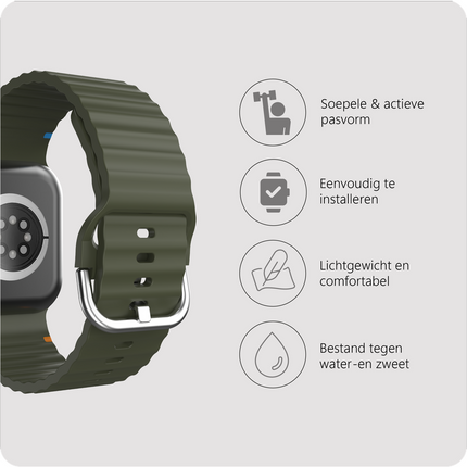 ActiveFlex Strap  - Apple Watch 40/41/42mm - Khaki