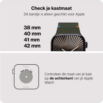 ActiveFlex Strap  - Apple Watch 40/41/42mm - Khaki