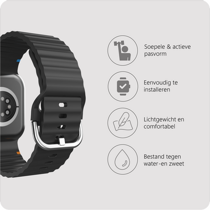 ActiveFlex Strap  - Apple Watch 40/41/42mm - Black