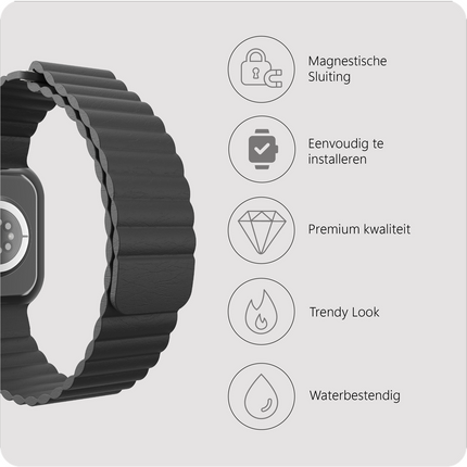Magfit Strap - Apple Watch 44/45/46/49mm - Black
