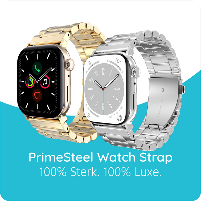 PrimeSteel Strap - Apple Watch 40/41/42mm - Gold