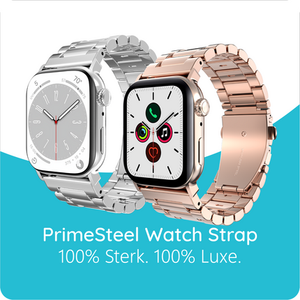 PrimeSteel Strap - Apple Watch 40/41/42mm - Silver