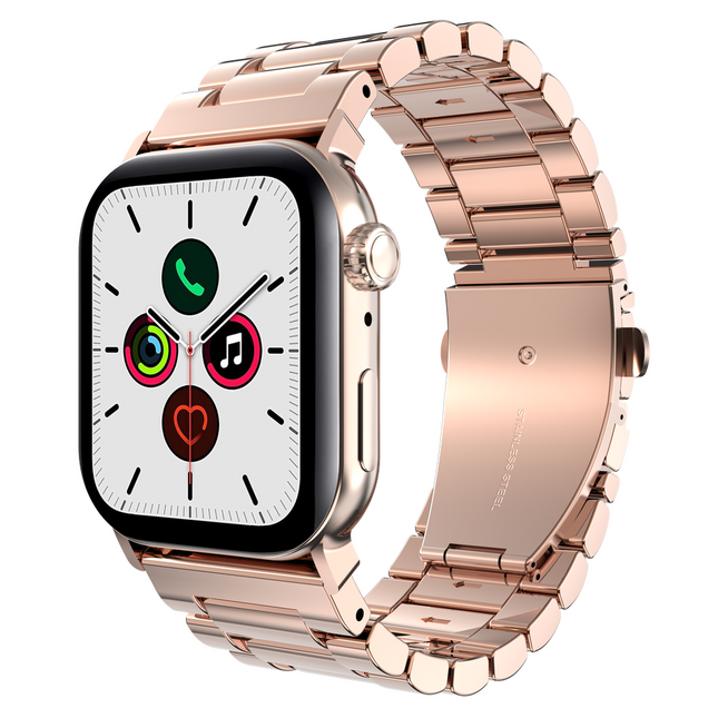 PrimeSteel Strap - Apple Watch 44/45/46/49mm - Rose Gold