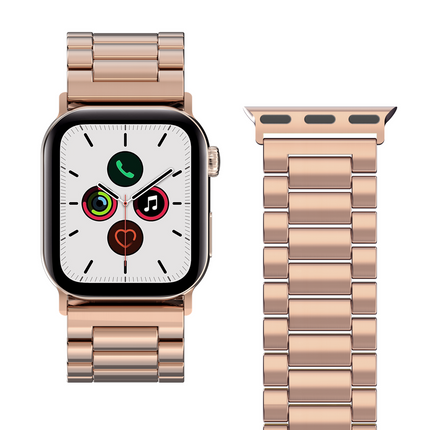 PrimeSteel Strap - Apple Watch 44/45/46/49mm - Rose Gold